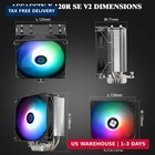 Assassin X 120r Se V2 Cpu Cooler  4  6mm Heat Pipes  1550rpm Speed 120mm Rgb Pwm