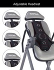 Inversion Table Back Spine Pain Relief Advanced Heat And Massage Therapy New