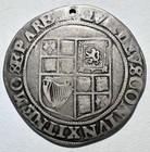 1619-1624 England James I Shilling  3rd Issue  Km 59 Silver  Nice Detail  Hole
