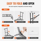 6ft Folding Bench Plastic Portable Outdoor Picnic Camping Garden Seat