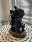 Turtle Figurine Desk Clock Analog Quartz