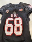 Game Worn Used Jersey Northern Illinois Huskies Niu Football Adidas 2xl  68