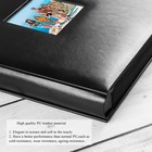 Photo Album 4x6 1000 Pockets Photos Leather Cover Extra Large Capacity Picture