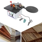 Double Side Gluing Wood Banding Machine 110v Portable 1200w Edge Bander Machine