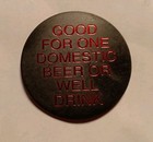 The Edge Castro San Francisco Gay Bar Plastic Good For Trade Beer Drink Token Ca