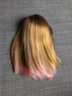 Summer Mckinny Wig D Pink Blonde Hair American Girl Doll Custom Replacement