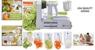 5-blade Vegetable Spiralizer - Ultimate Veggie Spiral Slicer For Healthy Meals