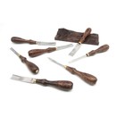 Professional Leather Craft Wide Edger Skiving Bevelers Trimming Tool Sandalwood