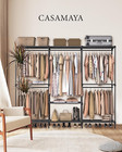 Clothes Rack  Portable Closet  80 7 Inch Extra Large Capacity Wardrobe Closet  C