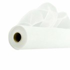 White Deco Mesh Wreath Decor - 10  X 10 Yards  Labor Day
