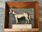 Horse Statue Vintage Trophy 1963 Grand Champion Syracuse Ny Quarter Horse Ranch