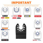 230pcs Oscillating Multitool Saw Blade Tools For Dewalt Ridgid Makita Milwaukee