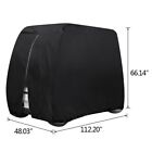 4 Passengers Golf Cart Cover Waterproof For Ezgo Club Car Yamaha Zipper Storage