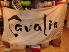 Cavalia Equestrian Show Original Flag From The Tent - San Francisco Show -