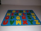 Wooden Alphabet Puzzle Board A-z Chunky Letters Preschool Toddler Toy