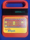 Speak   Spell Electronic Game Tested Works Spelling Red Yellow Retro 80s