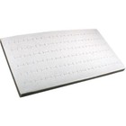 6 72 Slot Gray Foam Ring Display Tray Inserts