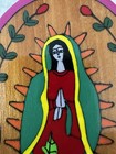 Our Lady Of Guadalupe Wooden Plaque Sign Wall Decor El Salvador