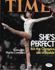 Nadia Comaneci Signed 8x10 Photo Autographed Olympic Gold Gymnastics Jsa Soa