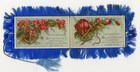 Fringed Birthday Booklet Card 1880 s 4 With Roses Flowers Anchors Double Sided