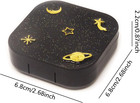 Fashion Planet Contact Lens Case Portable Contact Lens Box Kit With Mirror  squa