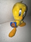 Vintage Looney Tunes Tweety Bird Plush 1990s Warner Bros Stuffed Toy With Tag