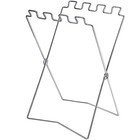  2 Pieces Portable Trash Bag Holder  Foldable Iron Wire Frame Trash Rack 1-12 