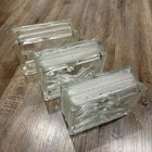 Vintage Architectural Glass Block Brick Wavy 5 3 4 X 7 3 4 X 3