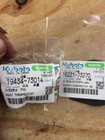 Genuine Kubota Thermostat W gasket 19434-73014  16221-73270