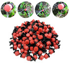 30100pcs 4 7mm Garden Irrigation Nozzle Adjustable Dripper Sprinkler Emitter Mic