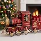 Metal Holiday Train Decoration