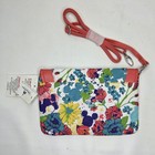 Disney Parks Nwt Crossbody Mickey Mouse Flower Print Floral Purse Bag Whimsical 