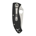 Spyderco Tenacious Folding Utility Plainedge Pocket Knife  black  Frn Handle