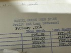 Vintage Daniel Boone Hotel Drug Store P l Statements Lot  1952-1964  Charleston
