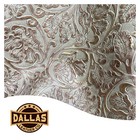 Embossed Leather Cuts   Cowboy Tool Gilded   Pre-cut Sheets   Dlco    Size Avail