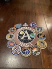 Apollo Mission Patch Collage Nasa Pin Up Vintage Beautiful Wow Hard To Find