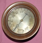 Ashton Valve Boston Mass Bourdon Pressure Gauge