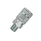 10pack -  T  Automotive Style Air Quick Coupler 1 4  X 1 4  Male Npt - Steel