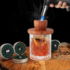 Whiskey Smoker Kit With Torch  6 Flavors Wood Chips  2 Ice Molds