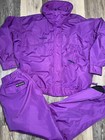 Vintage Columbia 2 Piece Ski Jacket   Snow Pants Purple Women   s Size Large