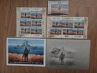 Stamps Of Ukraine Russian Warship  2 Blocks Of Stamps  Magnet  Envelope done