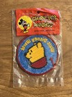 Vtg Walt Disney World Charater Patches Winnie The Pooh Red Blue 3    Round