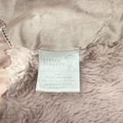 Little Giraffe Dusty Rose Pink Baby Blanket Faux Fur Satin Trim Security Lovey 