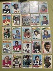 Vintage 1970 s Topps Football Card Lot Of  50 Diff  W stars   Hofers     Commons