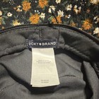 Lucky Brand Women s Floral Bucket Hat Cotton Black Yellow White Green One Size