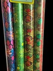 Vtg 70s Papercraft Photo Chromes Christmas Gift Wrap 4 Rolls 45 Sq Ft Foil New