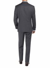 Dti Bb Signature Mens Two Button Sharkskin Suit Jacket Modern Fit Blazer