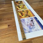 Rare John Deere Co  4 Seasons On The Farm Lithograph Print By Robin Moline 36x12