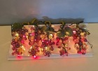 Set Of Grape Cluster Lights 5 Clusters On String Indoor outdoor With Box Tested