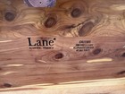 Lane Altavista Oak Cedar Chest Mcm Faux Drawer Storage Trunk Caster Lock Removed